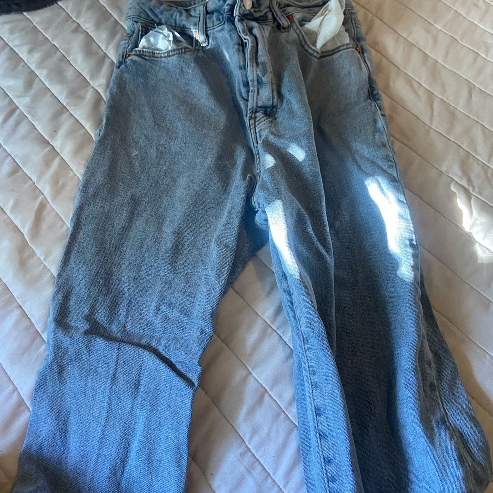 Light blue boyfriend jeans | Medium